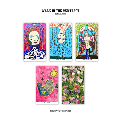 Walk In The Red Tarot by Duy Khanh Vo — Wooden Box Edition