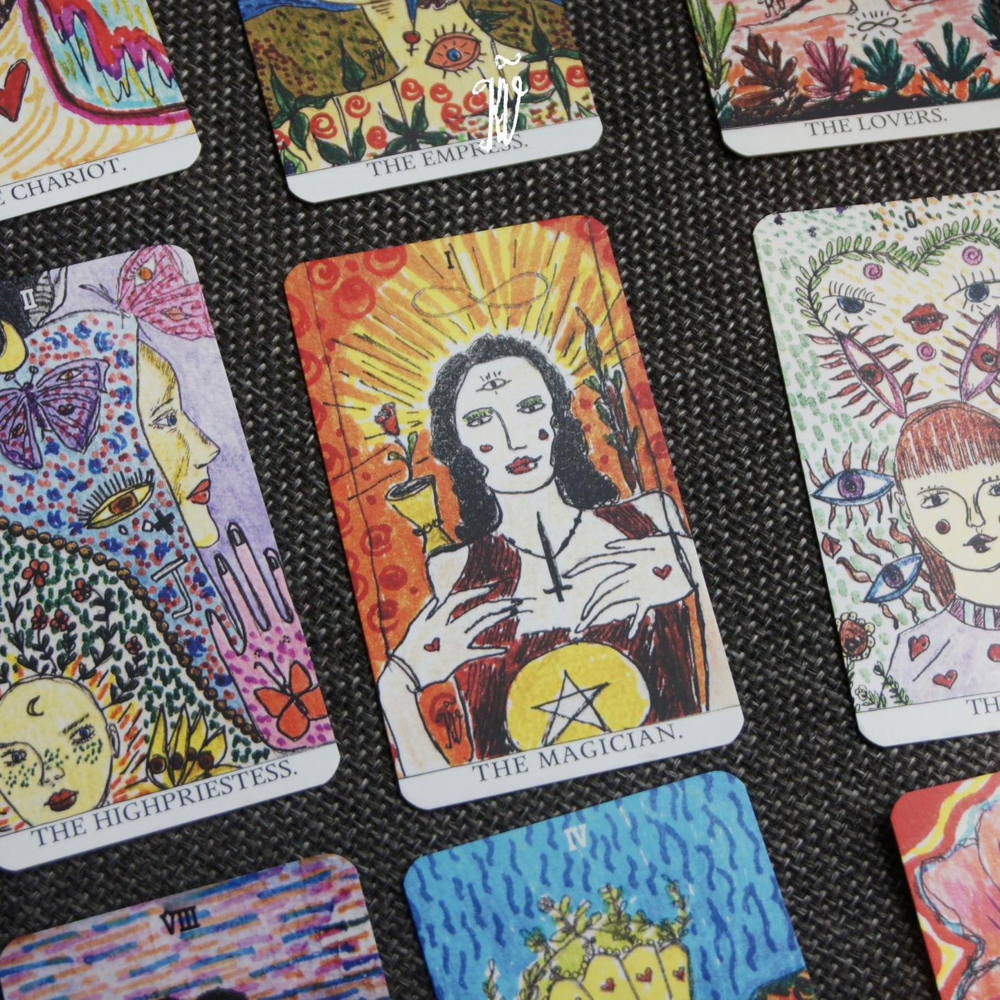 Walk In The Red Tarot by Duy Khanh Vo — Wooden Box Edition