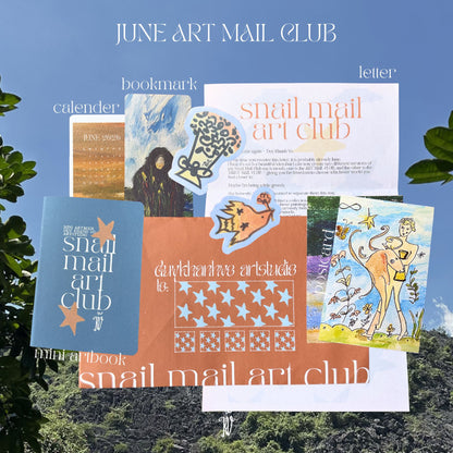 JUNE 2026 Snail Mail Club ✉️ Tarot Mail & Art Mail by Duy Khanh Vo | Handwritten Letters, Postcards, Tarot & Collectible Paper Goods