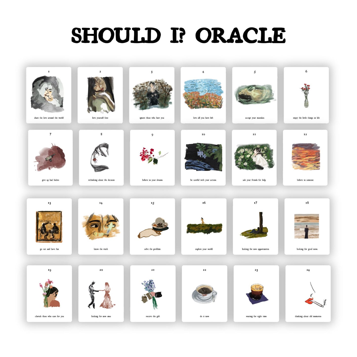 What Should I Do? Oracle Deck – 43 Cards for Clarity & Decision Making