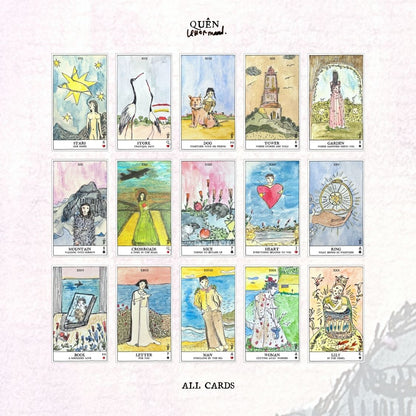Quên Lenormand | Independent Art Lenormand Deck by Duy Khanh Vo
