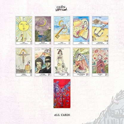 Quên Lenormand | Independent Art Lenormand Deck by Duy Khanh Vo