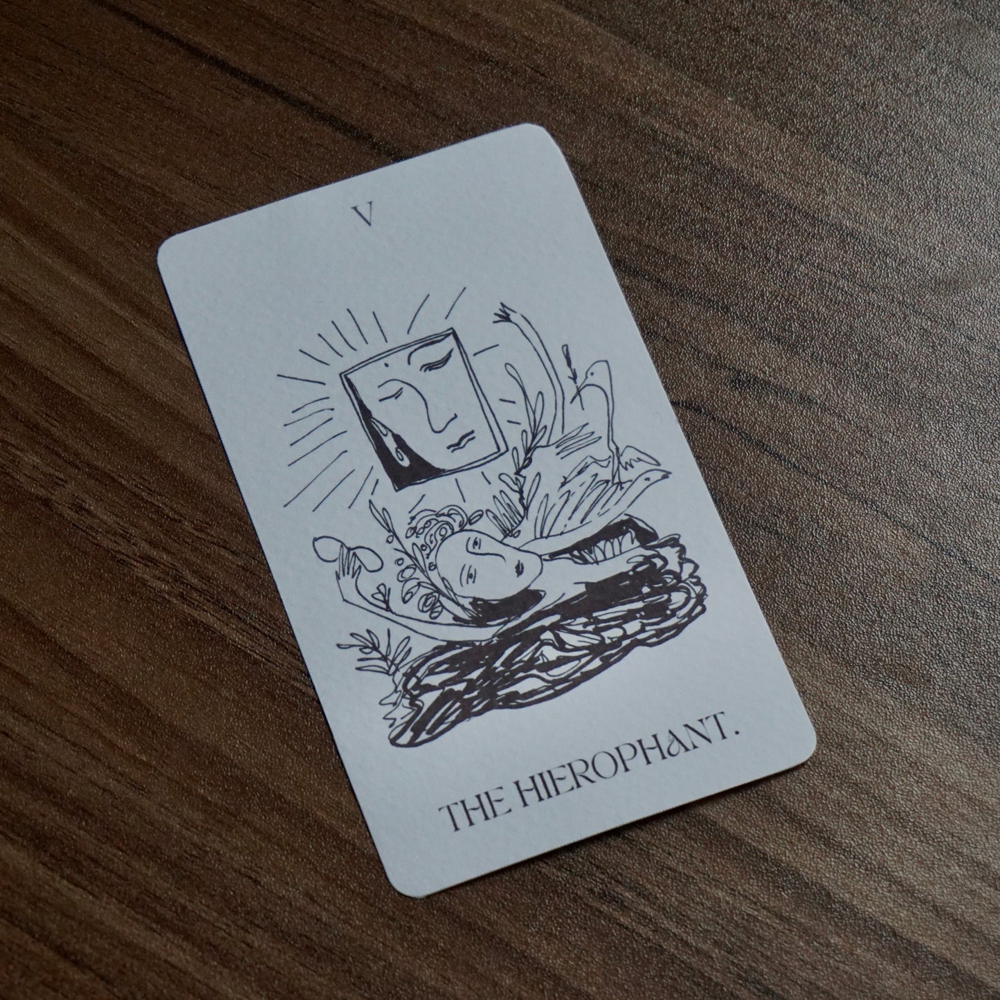 OLD DAY TAROT — Black & White Tarot Deck (82 Cards) by Duy Khanh Vo