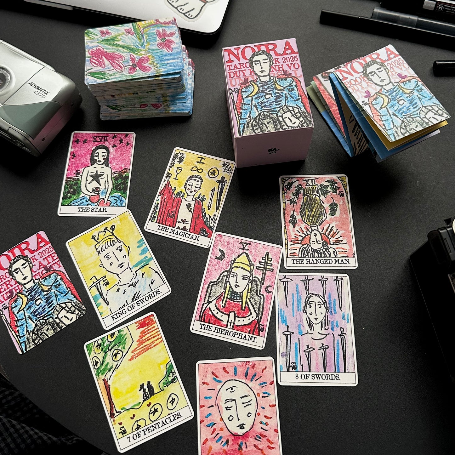 The Noira Tarot – An 81-Card Pocket Tarot Deck by Duy Khanh Vo